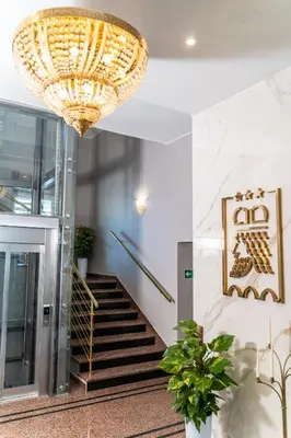 Plan piętra w obiekcie Hotel Piast
