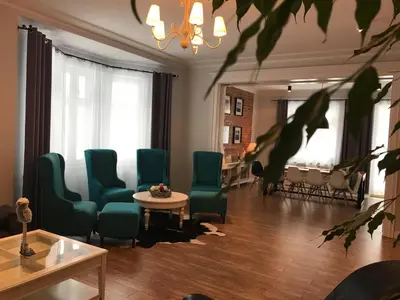 Część wypoczynkowa w obiekcie Villa Adam