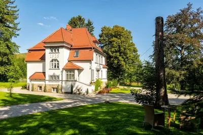 Ogród w obiekcie Villa Adam