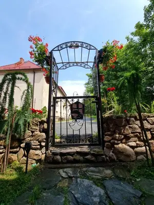 Ogród w obiekcie Apartamenty u Bodzia
