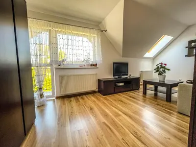 Telewizja i/lub zestaw kina domowego w obiekcie Agroturystyka