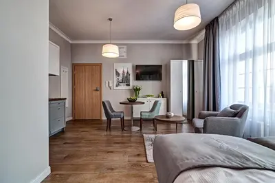 Część wypoczynkowa w obiekcie Joyinn Aparthotel
