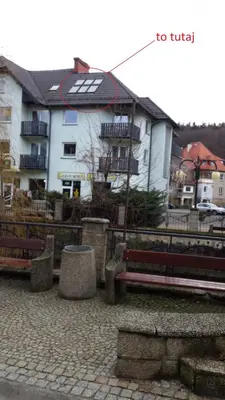 Budynek, w którym mieści się apartament