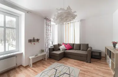 Część wypoczynkowa w obiekcie Apartamenty W Starym Ogrodzie