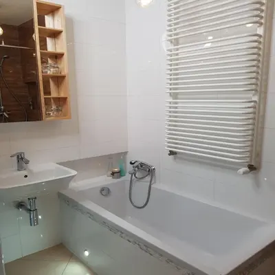 Łazienka w obiekcie Apartament Zwycięstwa
