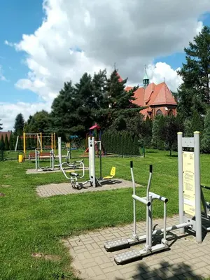 Centrum fitness w obiekcie Noclegi u Eichendorffa