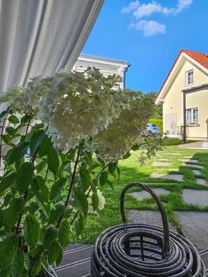 Ogród w obiekcie APARTAMENTY 