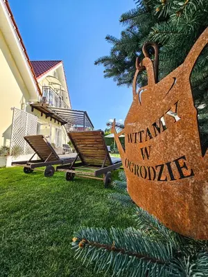 Ogród w obiekcie APARTAMENTY 