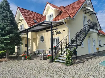 Budynek, w którym mieści się apartament