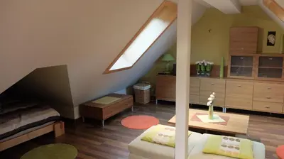 Część wypoczynkowa w obiekcie Apartament Parkowa Polana