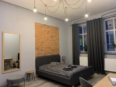 Część wypoczynkowa w obiekcie Browarna 1 Apartamenty przy Rynku Racibórz