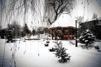 Obiekt Hotel Arsenał zimą