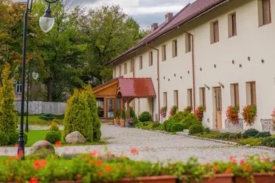 Ogród w obiekcie Hotel Karczyce