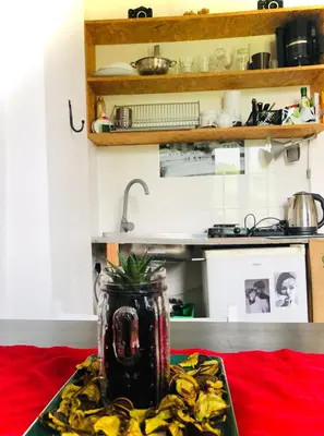 Kuchnia lub aneks kuchenny w obiekcie ART mieszkanie blisko dworca PKP Walbrzych Miasto