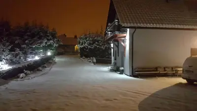 Obiekt ADUSIÓWKA zimą