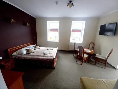 Telewizja i/lub zestaw kina domowego w obiekcie Willa Romantika