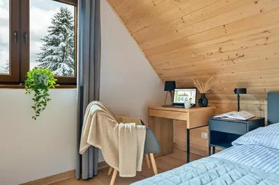 Łóżko lub łóżka w pokoju w obiekcie Dream Home Prywatny Dom dla Rodziny Ogrodzony Ogród 600m2