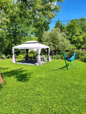 Ogród w obiekcie Apartament Malwina