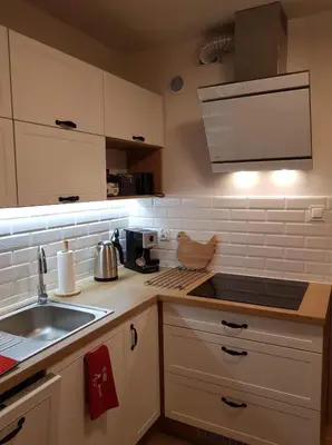 Kuchnia lub aneks kuchenny w obiekcie Apartament Malwina