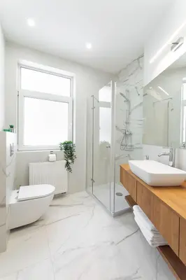 Łazienka w obiekcie Apartamenty Familijne