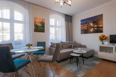 Część wypoczynkowa w obiekcie Proseco Apartments -Self check-in-