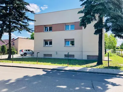 Budynek, w którym mieści się apartament