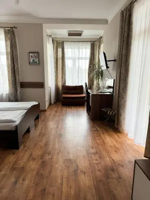 Łóżko lub łóżka w pokoju w obiekcie Villa Carmen