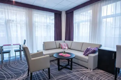 Część wypoczynkowa w obiekcie SkyHotelGwarna