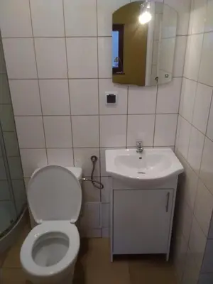 Łazienka w obiekcie Bacówka Noclegi