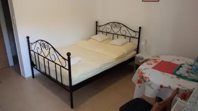 Łóżko lub łóżka w pokoju w obiekcie Bacówka Noclegi
