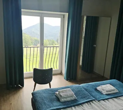 Widok na góry z tego obiektu B&B
