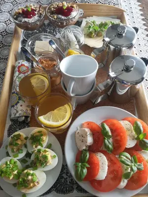 Jedzenie w obiekcie B&B lub w pobliżu