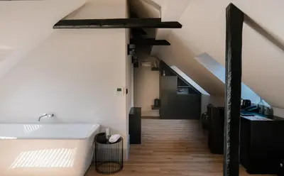 Łóżko lub łóżka w pokoju w obiekcie Hotel Pałac Jugowice