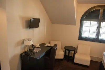 Telewizja i/lub zestaw kina domowego w obiekcie Hotel Pałac Jugowice