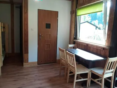 Plan piętra w obiekcie Zbójnicki Ostęp-Nocleg Trapera