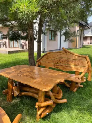 Ogród w obiekcie Hotel Załęcze