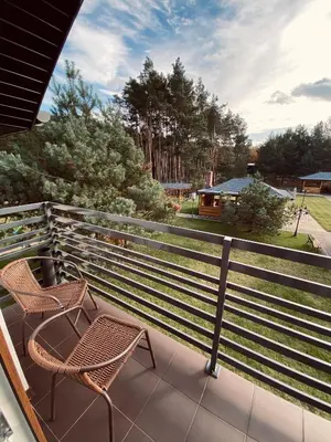Ogród w obiekcie Hotel Załęcze