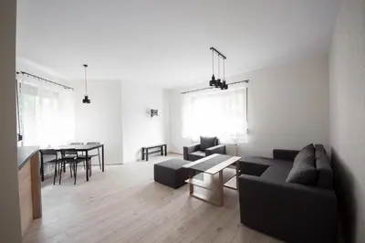 Część wypoczynkowa w obiekcie Apartament Zebcowska