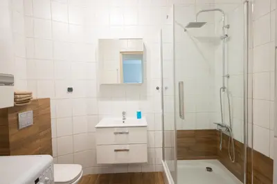 Łazienka w obiekcie Apartament Zebcowska