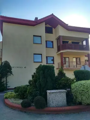 Budynek, w którym mieści się apartament