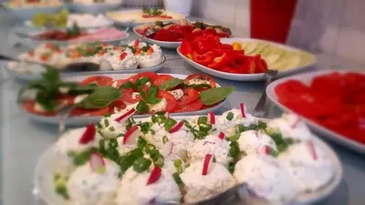 Jedzenie w aparthotelu lub w pobliżu