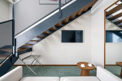 Telewizja i/lub zestaw kina domowego w obiekcie RentPlanet - Apartamenty Centrum