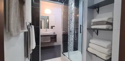 Łazienka w obiekcie Lux Apartment Center