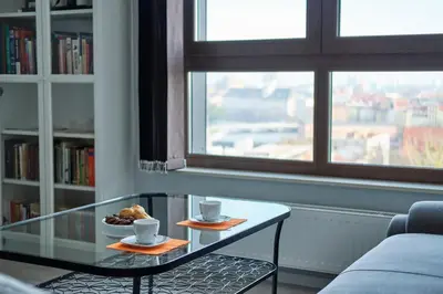 Część wypoczynkowa w obiekcie Lux Apartment Center