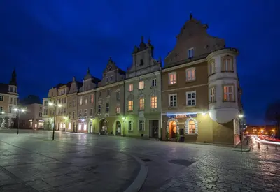 Budynek, w którym mieści się apartament