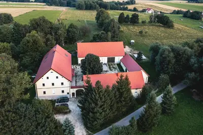 Plan piętra w obiekcie Jaworowa Zagroda