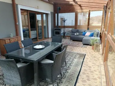 Część wypoczynkowa w obiekcie Apartamenty pod Dzikowcem