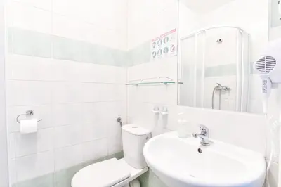 Łazienka w obiekcie KAMION Ośrodek Wypoczynkowy