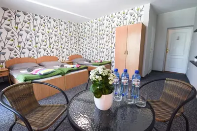 Część wypoczynkowa w obiekcie KAMION Ośrodek Wypoczynkowy