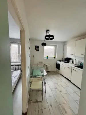 Kuchnia lub aneks kuchenny w obiekcie Stanisława Dubois 29, Wrocław